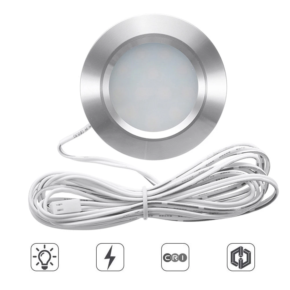 RV Top 12V LED Downlight Aluminum Alloy 12 LEDs High Brightness Waterproof IP44 Easy Installation Bedroom Corridor
RV Top 12V LED Downlight Aluminum Alloy 12 LEDs High Brightness Waterproof IP44 Easy Installation Bedroom Corridor
