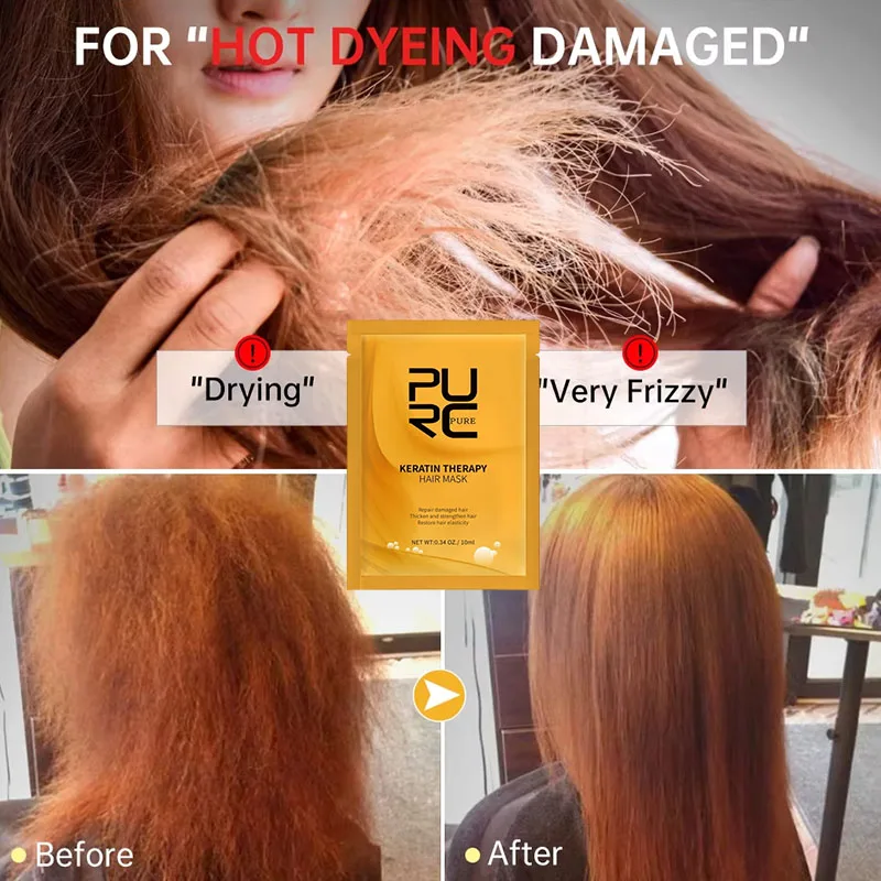 Magical Keratin Hair Mask 5 Seconds Repairing Damaged Frizzy Hairs Soft Smoothing Shiny Deep Nourishing Straightening Hair Care
Magical Keratin Hair Mask 5 Seconds Repairing Damaged Frizzy Hairs Soft Smoothing Shiny Deep Nourishing Straightening Hair Care