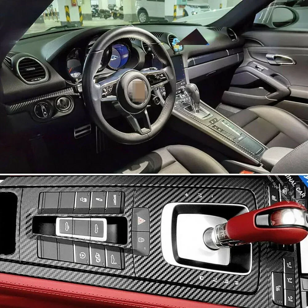 For роrsсhе 718 2016 -2022 Interior Central Control Panel Door Handle 5D Carbon Fiber Stickers Decals Car Styling Accessories
For роrsсhе 718 2016 -2022 Interior Central Control Panel Door Handle 5D Carbon Fiber Stickers Decals Car Styling Accessories