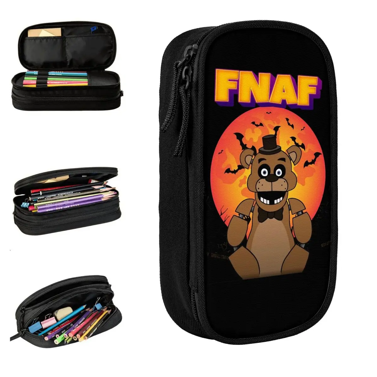 FNAF At Freddys Halloween Pencil Cases Pen Box Bags Student Big Capacity School Supplies Gift Pencil Pouch
FNAF At Freddys Halloween Pencil Cases Pen Box Bags Student Big Capacity School Supplies Gift Pencil Pouch