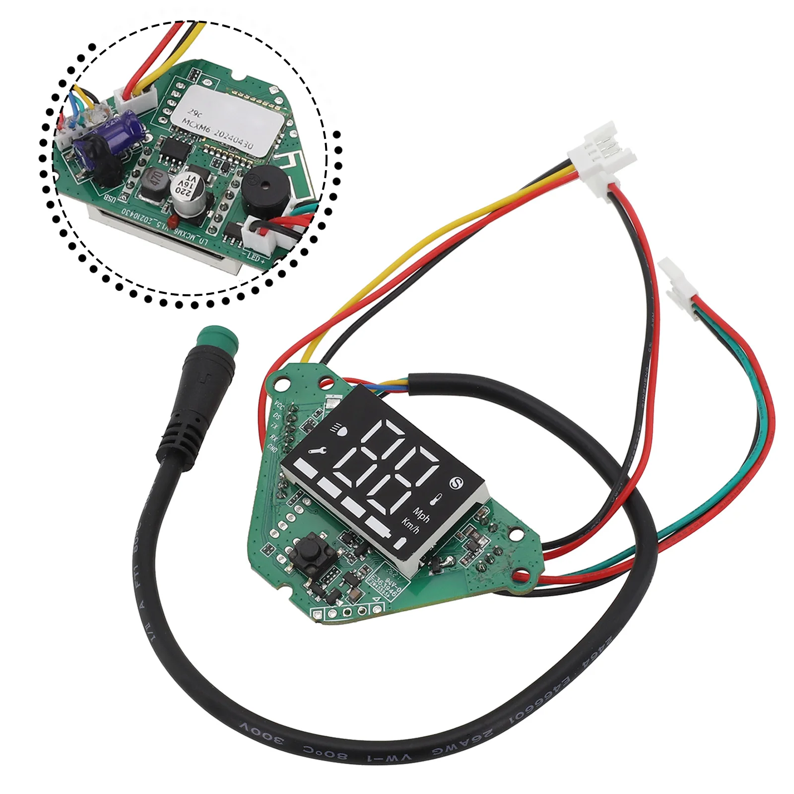 Scooter Accessories Scooter Display Board User-friendly Interface Accurate Display Easy Installation Pack Size 10*12*5cm
Scooter Accessories Scooter Display Board User-friendly Interface Accurate Display Easy Installation Pack Size 10*12*5cm