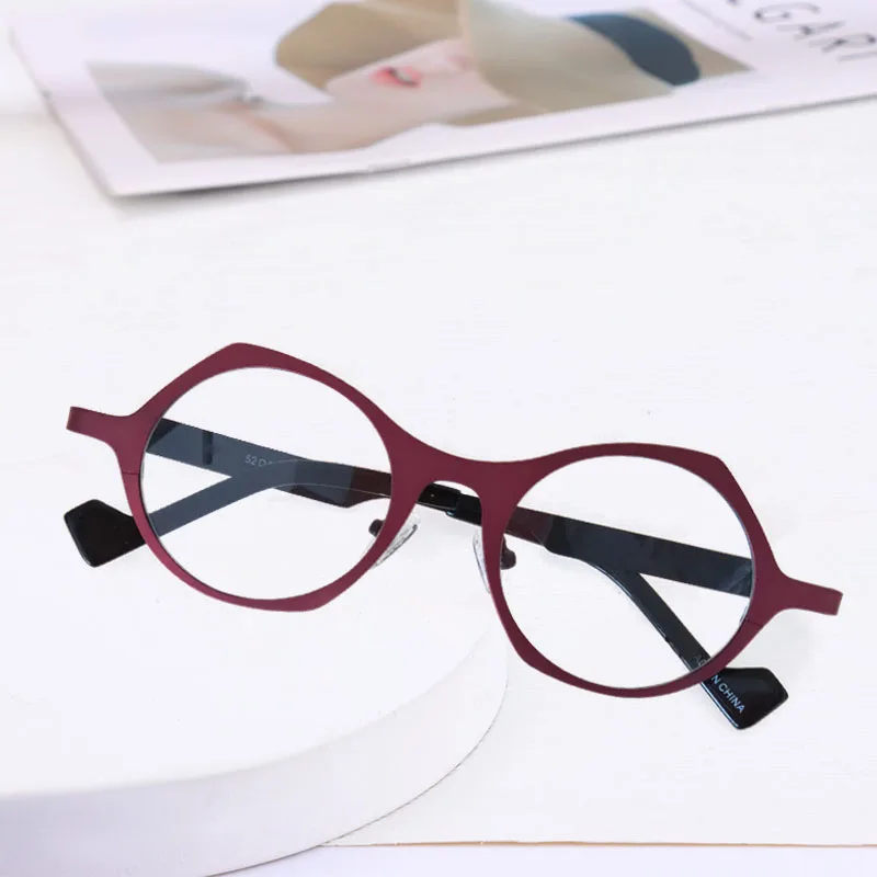 REAL Classic Metal Frame Original Men Women Computer Optical Glasses Myopic Eyewear MT0419
REAL Classic Metal Frame Original Men Women Computer Optical Glasses Myopic Eyewear MT0419