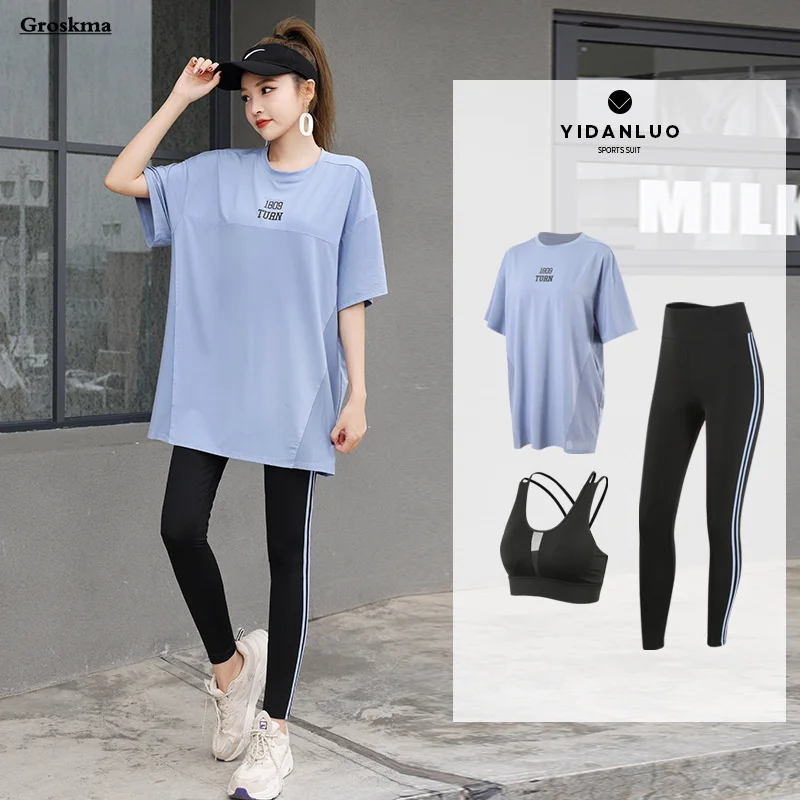 Quick Dry Workout Running Sportswear 3 Piece Set Women Yoga Suits Mesh Fitness Gym Plus Size Clothing Ensemble Femme
Quick Dry Workout Running Sportswear 3 Piece Set Women Yoga Suits Mesh Fitness Gym Plus Size Clothing Ensemble Femme