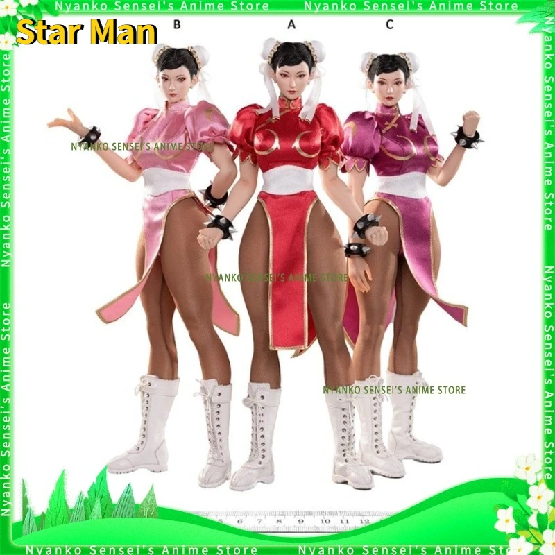 In Stock STAR MAN Street Fighter Female Fighter Chun-Li 1/6 Scale Seamless Body Action Figure Anime Model Trendy Toys Desktop
In Stock STAR MAN Street Fighter Female Fighter Chun-Li 1/6 Scale Seamless Body Action Figure Anime Model Trendy Toys Desktop