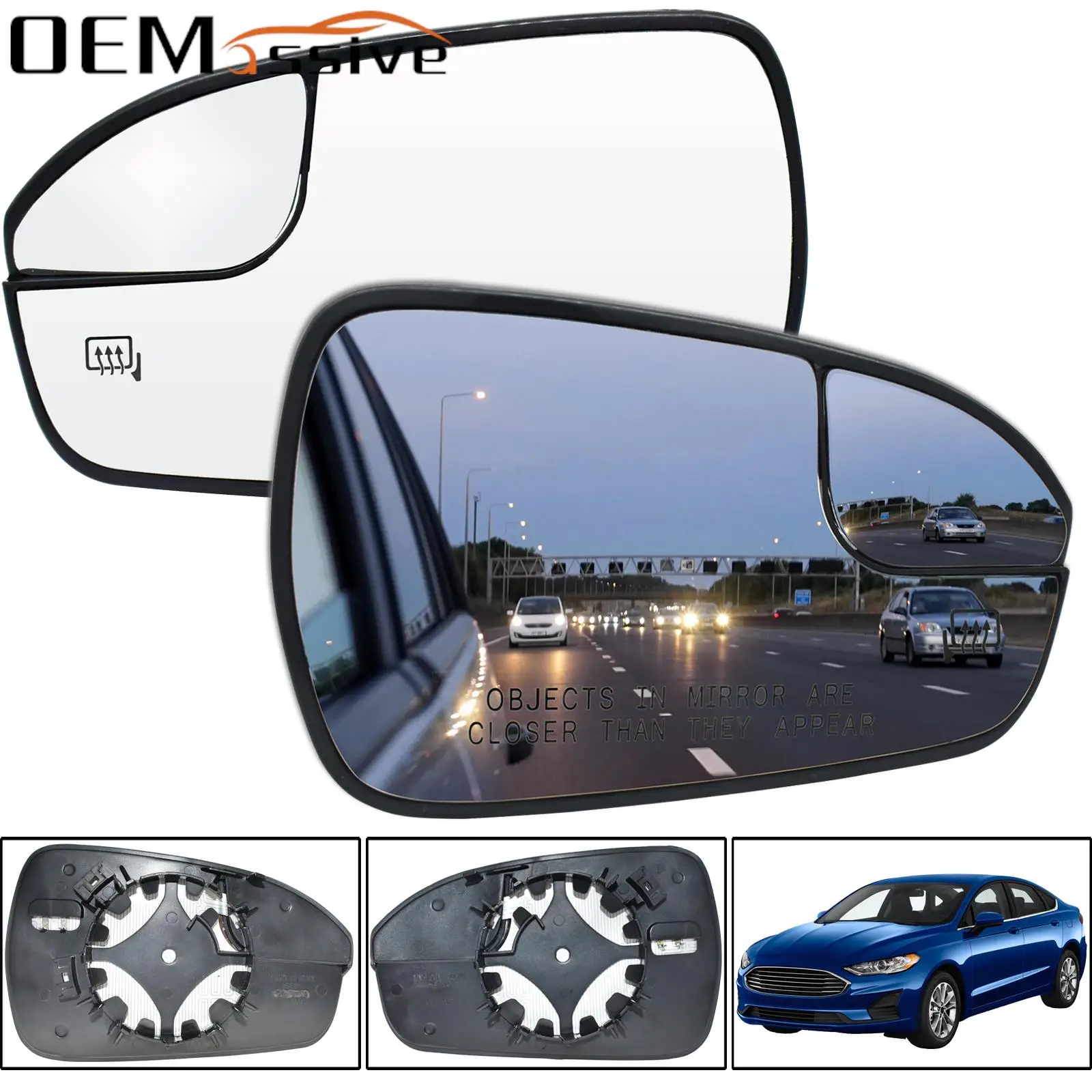 For Ford Fusion 2013-2020 USA Version Left Right Door Side Wing Mirror Glass Heated Clear Exterior Car Accessories Aspherical
For Ford Fusion 2013-2020 USA Version Left Right Door Side Wing Mirror Glass Heated Clear Exterior Car Accessories Aspherical