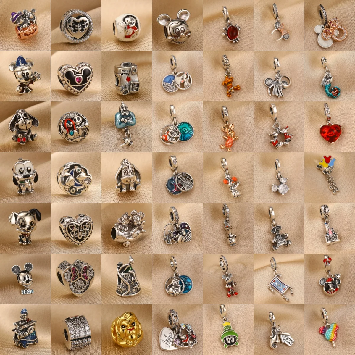 Hot selling Charm 925Silver Tiger,Donkey,Crab, Mouse Male and Female Pendant Beads,Original Bracelet DIY Jewelry Exquisite Gifts
Hot selling Charm 925Silver Tiger,Donkey,Crab, Mouse Male and Female Pendant Beads,Original Bracelet DIY Jewelry Exquisite Gifts