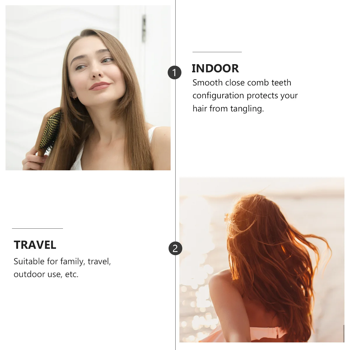 Natural Sandalwood Massage Comb Smooth Teeth Wooden Hair Care Tool for Family Gift Relaxing Scalp Massaging Experience 
Natural Sandalwood Massage Comb Smooth Teeth Wooden Hair Care Tool for Family Gift Relaxing Scalp Massaging Experience