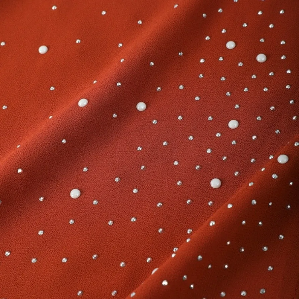 Rhinestone Women Chiffon Shawl Solid Color Breathable Sparkling Sheer Wrap Thin Soft Party Scarf
Rhinestone Women Chiffon Shawl Solid Color Breathable Sparkling Sheer Wrap Thin Soft Party Scarf