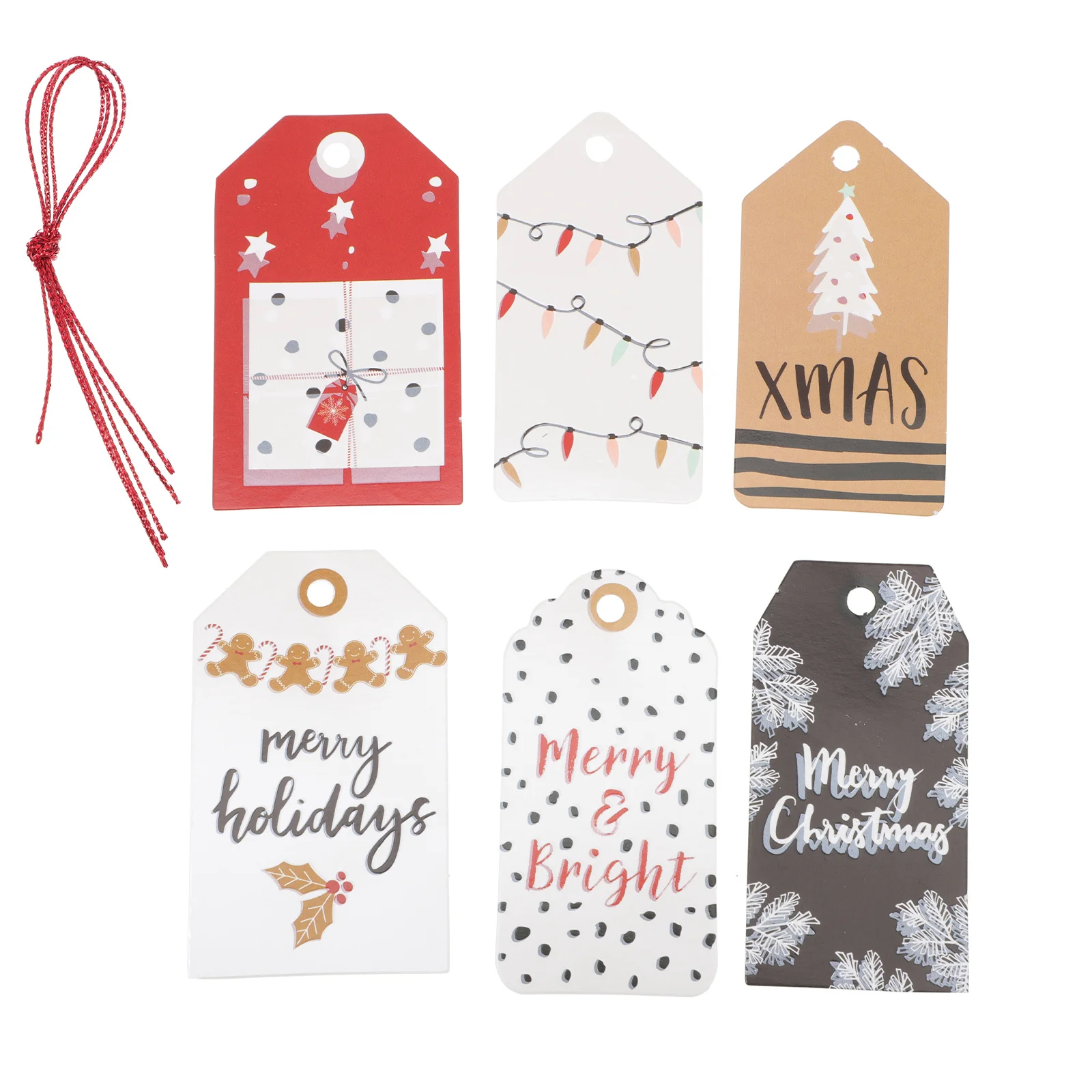 24Pcs Festive Hanging Paper Cards Christmas Tree Decorations Adorable Wish Tags for Holiday Gifts Window Wall Decor Party Craft
24Pcs Festive Hanging Paper Cards Christmas Tree Decorations Adorable Wish Tags for Holiday Gifts Window Wall Decor Party Craft