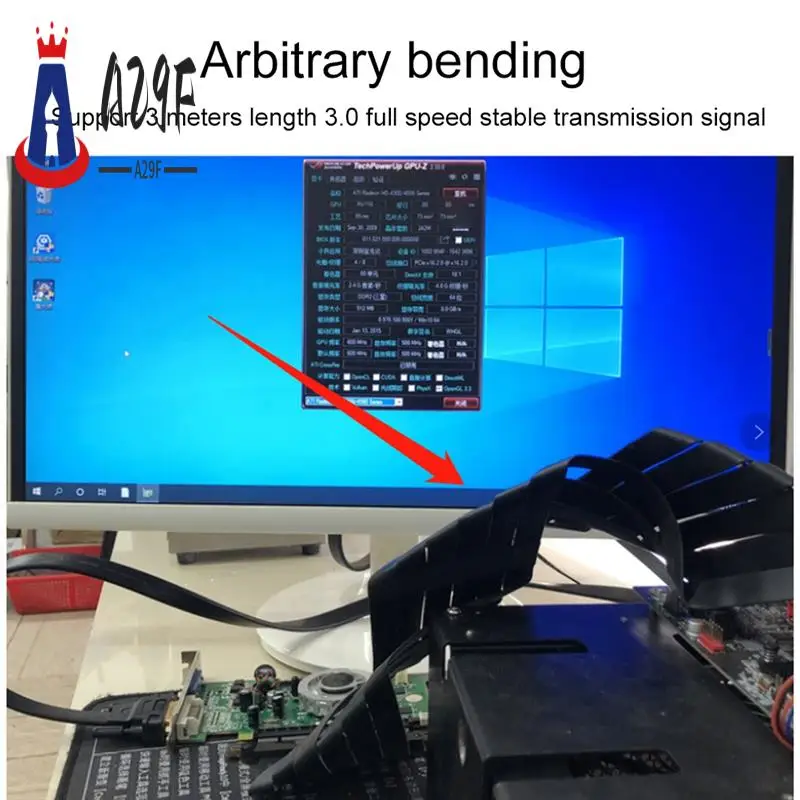 A29F-VGA PCI-E 3.0 X16 Вертикальный монтажный кронштейн для видеокарты Комплект удлинительных кабелей Кронштейн для видеокарты для ATX Корпус для ПК
A29F-VGA PCI-E 3.0 X16 Вертикальный монтажный кронштейн для видеокарты Комплект удлинительных кабелей Кронштейн для видеокарты для ATX Корпус для ПК