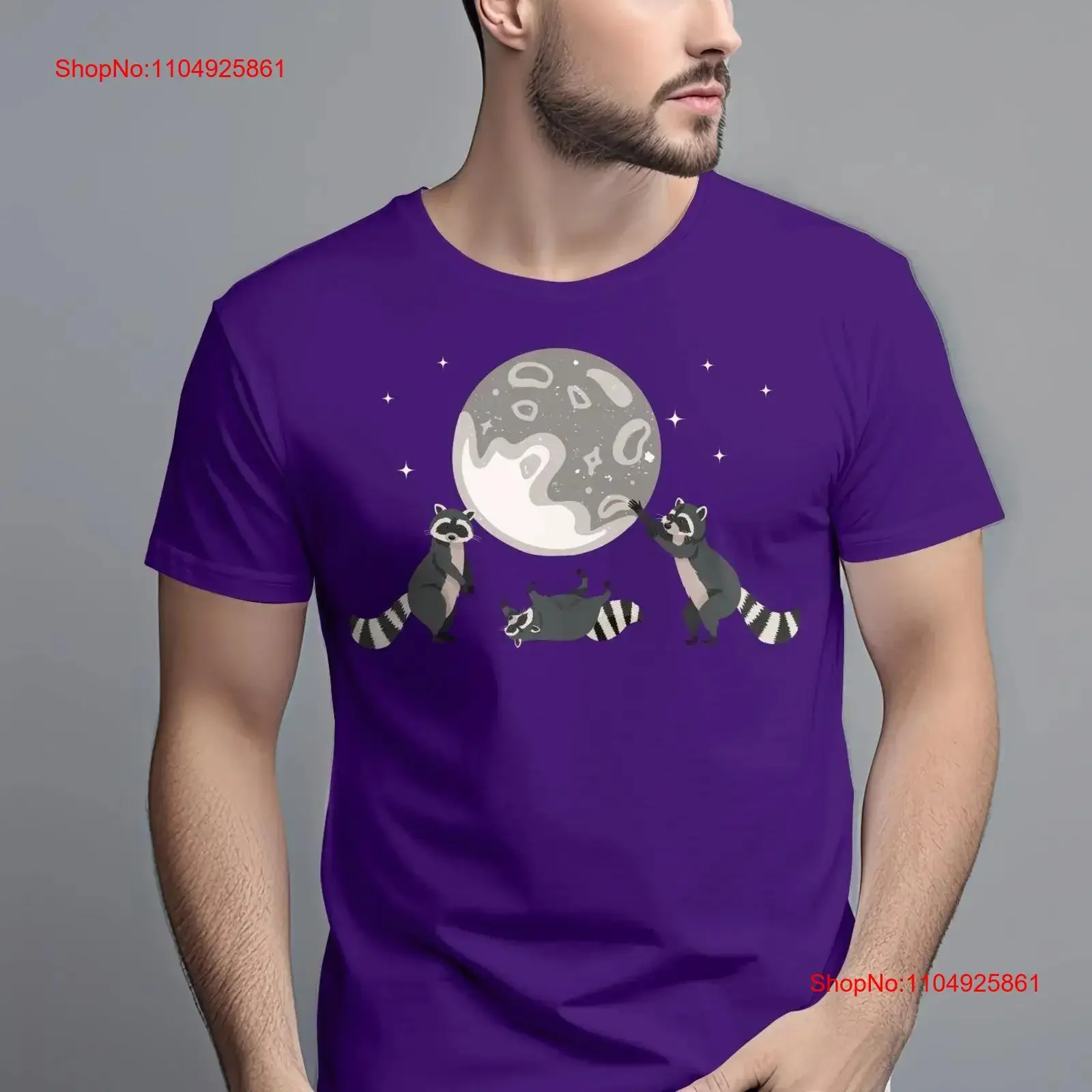 Cute Raccoon Moon T Shirt Funny Animal Print Raccoons Playing and Stars Design Adorable vintage Washed Versatile Comfortable
Cute Raccoon Moon T Shirt Funny Animal Print Raccoons Playing and Stars Design Adorable vintage Washed Versatile Comfortable