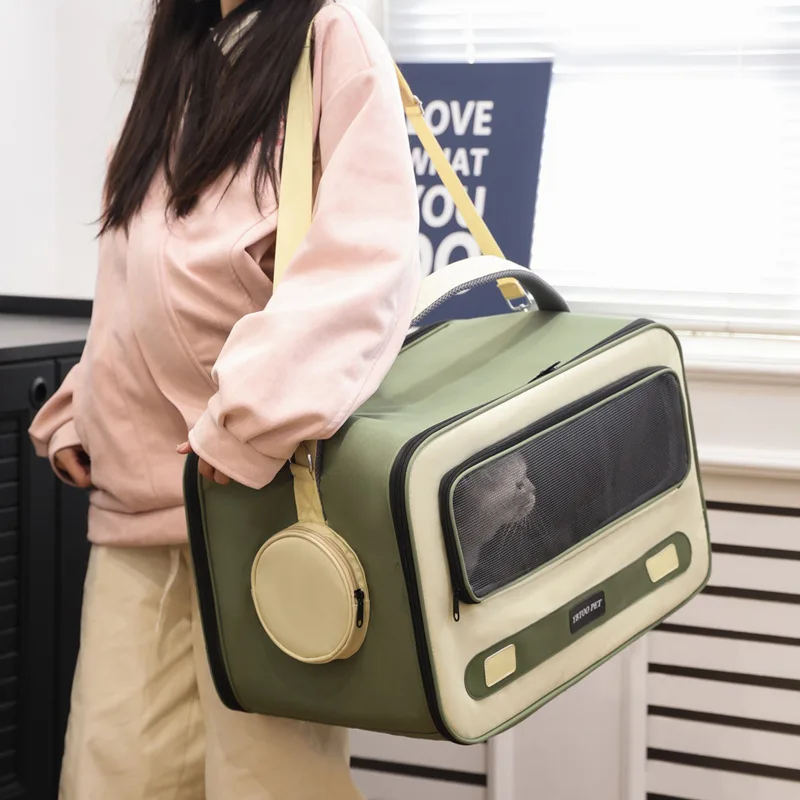 Multifunctional Pet Transport Backpack,Portable Travel Bag,Large Capacity, Breathable Cat Backpack,Thick and Durable
Multifunctional Pet Transport Backpack,Portable Travel Bag,Large Capacity, Breathable Cat Backpack,Thick and Durable