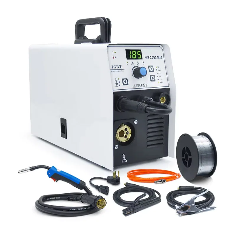 MIG Inverter Gas-Shielded Welding Machine 4 In 1 Multifunctional IGBT Inverter PWM Technology Compact Portable Welder WT2053
MIG Inverter Gas-Shielded Welding Machine 4 In 1 Multifunctional IGBT Inverter PWM Technology Compact Portable Welder WT2053