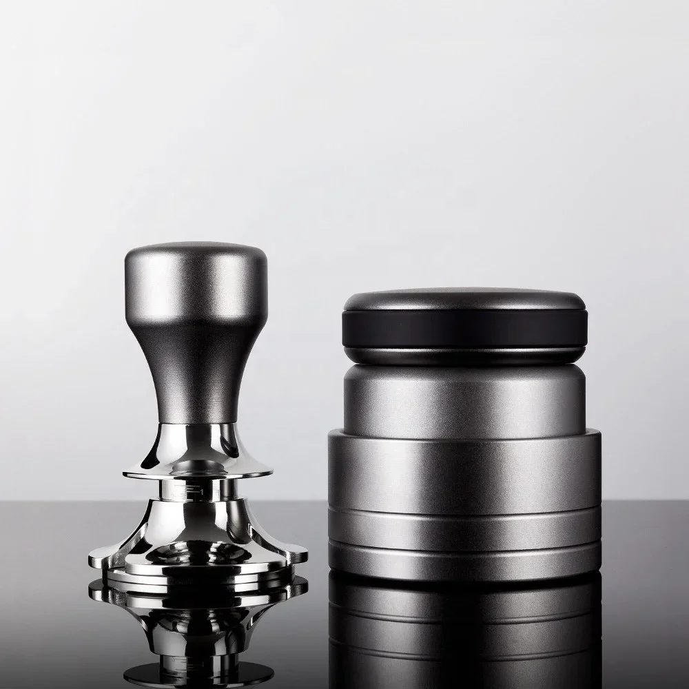 Coffee Tamper 58mm Coffee Tamper Set Distributor Leveler Tool Type Coffee Powder Distributor
Coffee Tamper 58mm Coffee Tamper Set Distributor Leveler Tool Type Coffee Powder Distributor