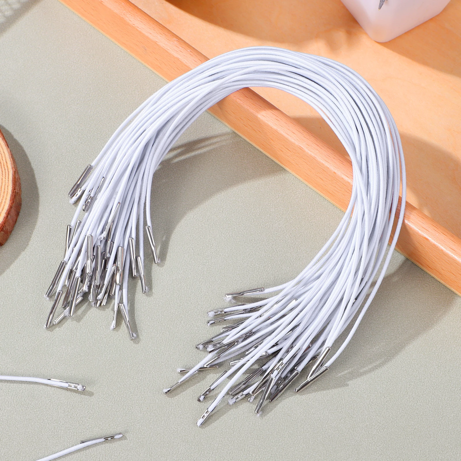 Elastic Barbed Cords for Masks Crafts Book Binding School Projects Lightweight Flexible Nylon Rubber Material Portable DIY
Elastic Barbed Cords for Masks Crafts Book Binding School Projects Lightweight Flexible Nylon Rubber Material Portable DIY