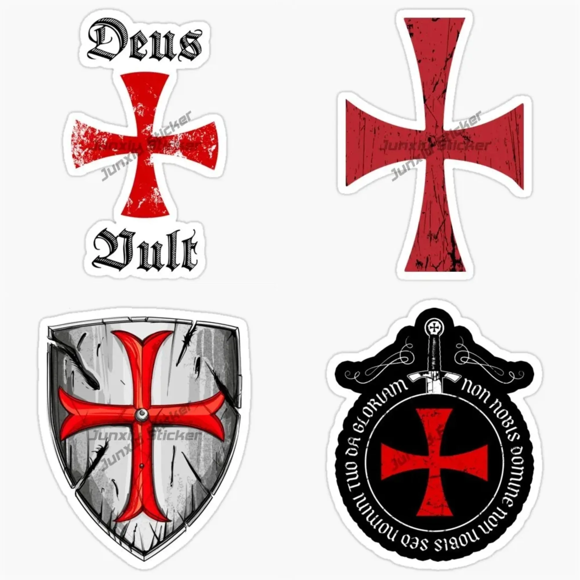 Knights Templar Medieval Cross Symbol Sticker Car Decal for Window Bumper Laptop Scratch Resistant Vintage Decor Accessories
Knights Templar Medieval Cross Symbol Sticker Car Decal for Window Bumper Laptop Scratch Resistant Vintage Decor Accessories