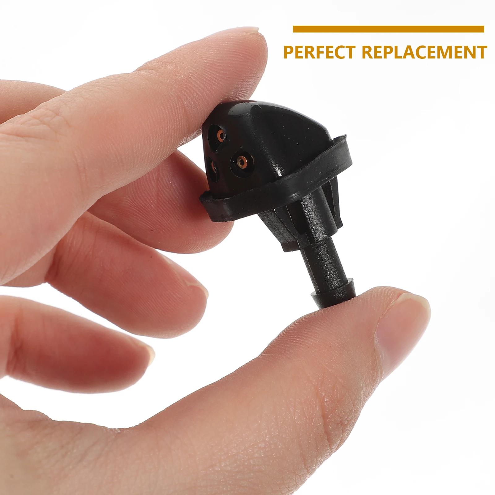 10pcs Black 3-Hole Car Windshield Washer Nozzles Front Auto Wiper Sprayers Durable ABS Copper Replacement Fittings Accessories
10pcs Black 3-Hole Car Windshield Washer Nozzles Front Auto Wiper Sprayers Durable ABS Copper Replacement Fittings Accessories