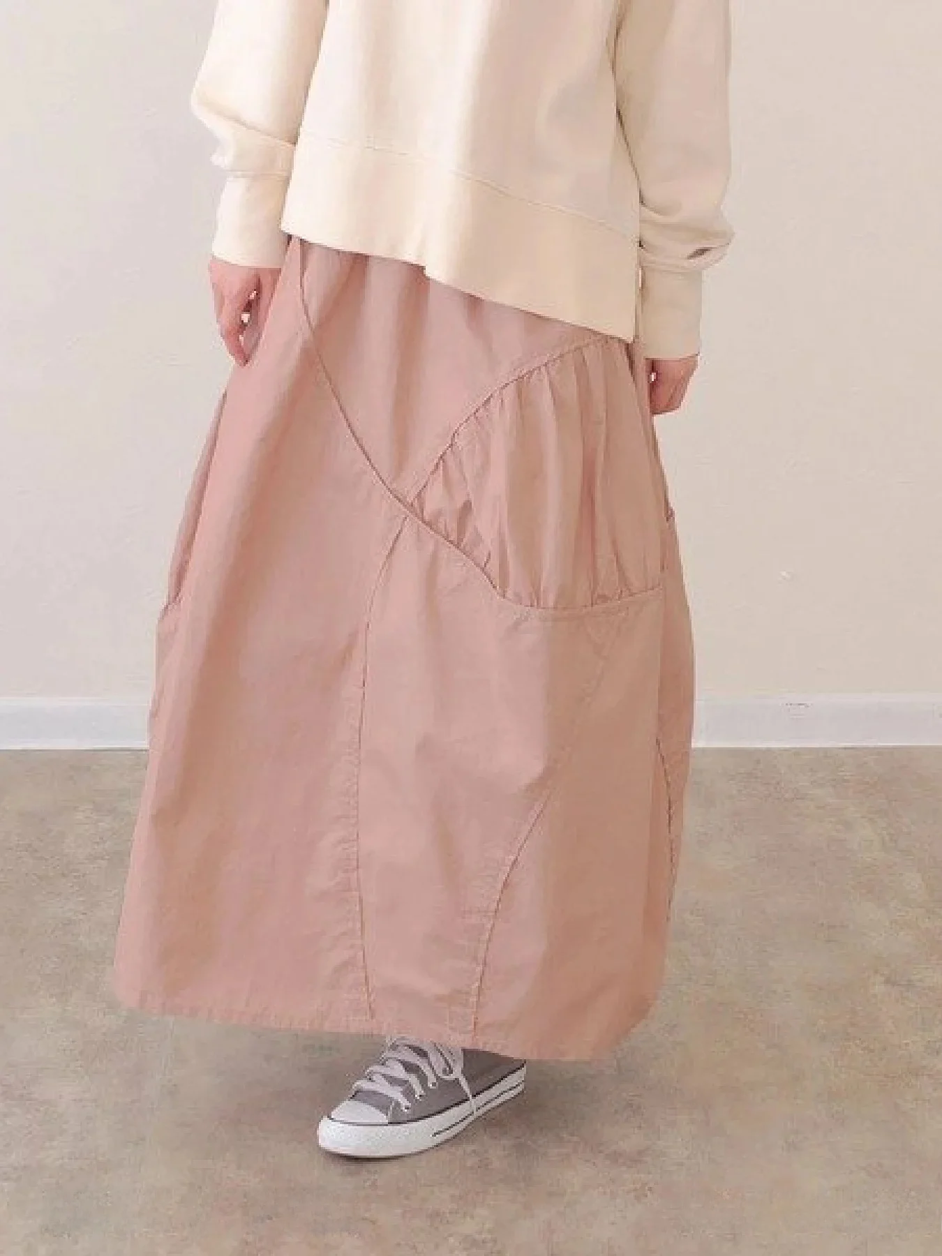 Dopamine Cream Puff Half Skirt Mountain Series Unique Design Loose Fit High Waist Cotton Spring 2026 Women's Skirt
Dopamine Cream Puff Half Skirt Mountain Series Unique Design Loose Fit High Waist Cotton Spring 2026 Women's Skirt