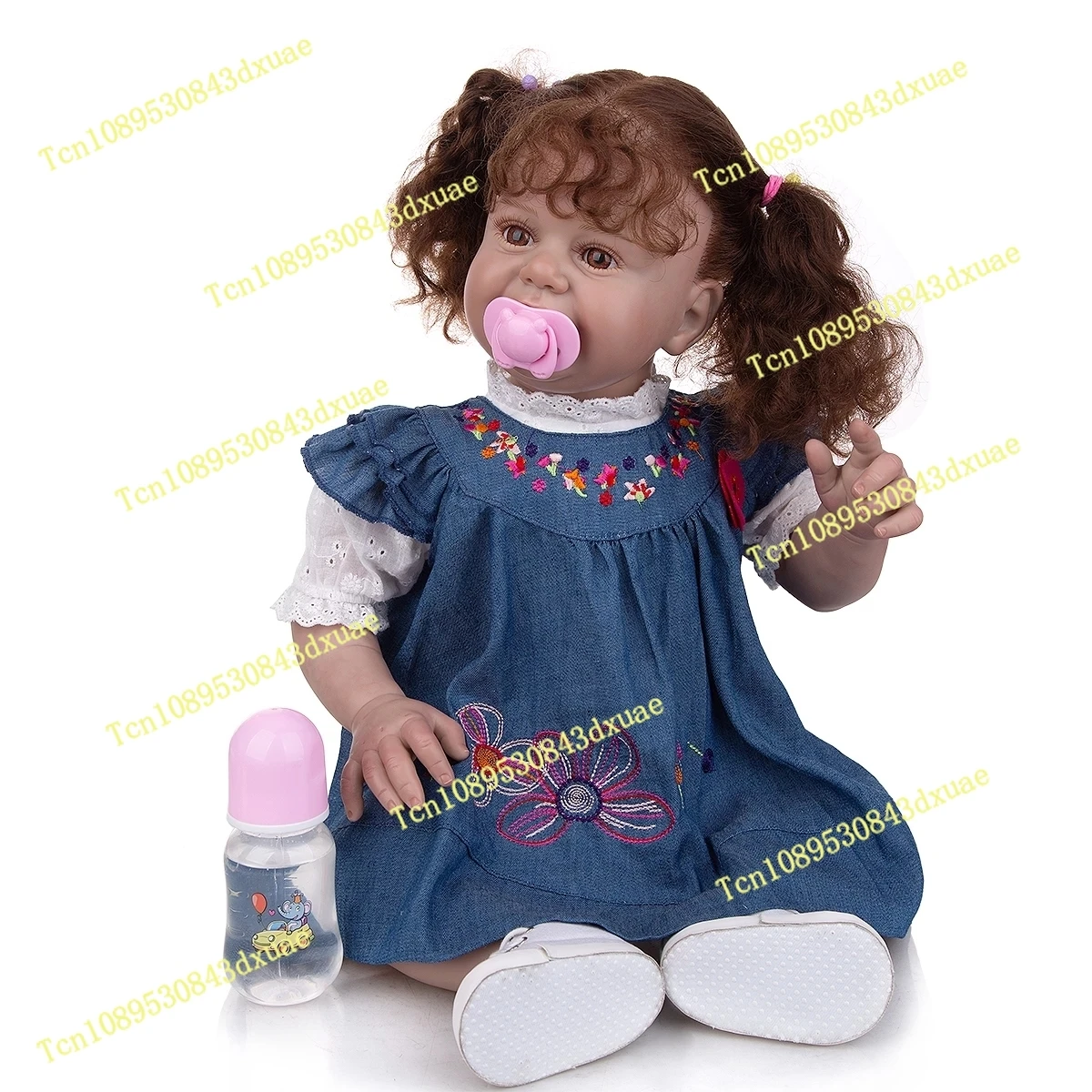 27 Inch Handmade Rooted Hair Smile Reborn Cloth Body Baby Dolls Hand Paitning Lifelike Newbron Doll Toys Kids Birthday Gifts
27 Inch Handmade Rooted Hair Smile Reborn Cloth Body Baby Dolls Hand Paitning Lifelike Newbron Doll Toys Kids Birthday Gifts