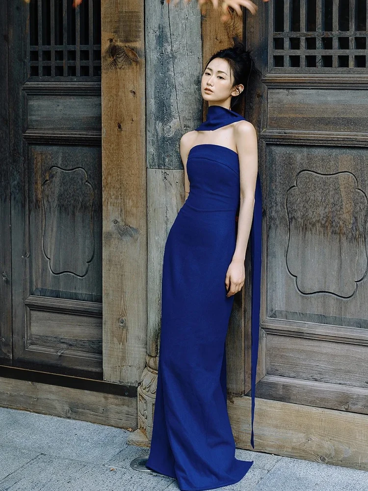 Элегантное свадебное платье Dr. Klein синего цвета с завышенной талией, простое, но роскошное, с бретельками, для помолвки и свадьбы
Элегантное свадебное платье Dr. Klein синего цвета с завышенной талией, простое, но роскошное, с бретельками, для помолвки и свадьбы