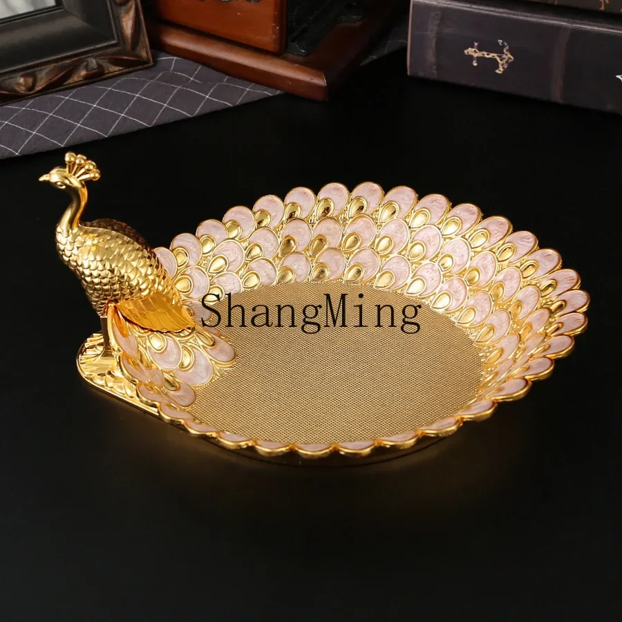 CLL Gilded Fruit Plate Living Room Snack Storage Box Fruit Plate Living Room Household Luxury Candy Plate Dried Fruit Box
CLL Gilded Fruit Plate Living Room Snack Storage Box Fruit Plate Living Room Household Luxury Candy Plate Dried Fruit Box