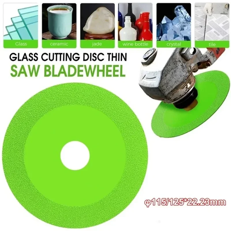 115/125mm Diamond Glass Cutting Disc for Marble Ceramic Tile Jade Crystal Grinding Blade Glass Cutting Sheet Grinding Tools
115/125mm Diamond Glass Cutting Disc for Marble Ceramic Tile Jade Crystal Grinding Blade Glass Cutting Sheet Grinding Tools