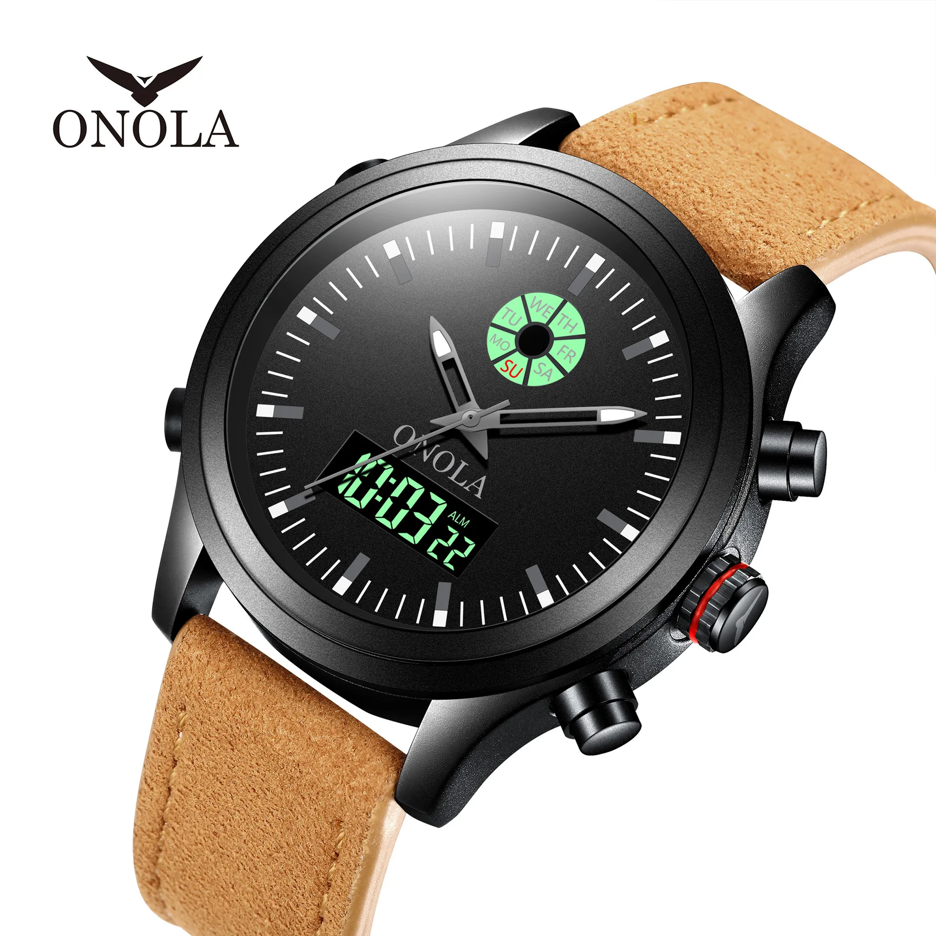 Fashion Sports Watch for Men Dual Display Digital Quartz Wristwatches Luminous Waterproof Male Clock with Box Relogio Masculino
Fashion Sports Watch for Men Dual Display Digital Quartz Wristwatches Luminous Waterproof Male Clock with Box Relogio Masculino