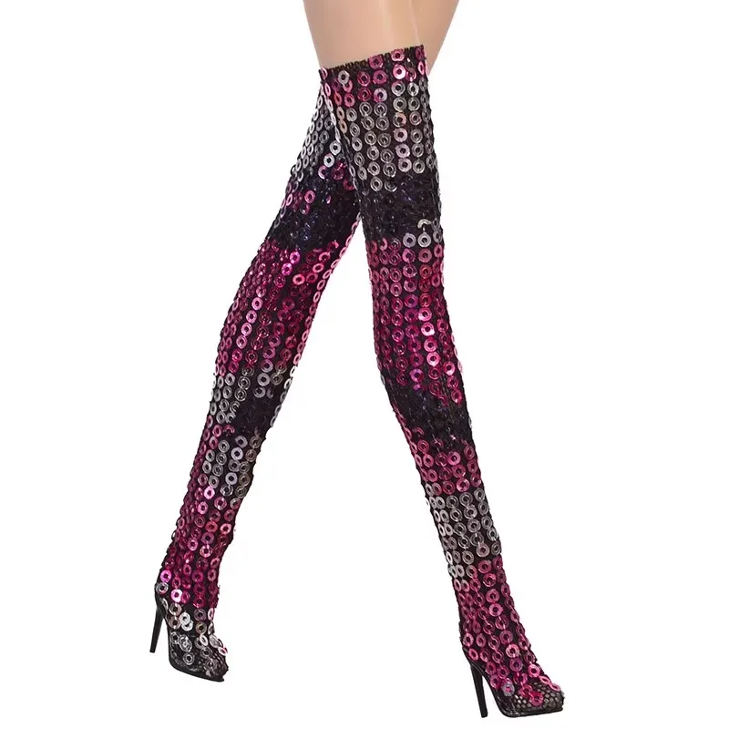 2026 New 1/6 Supermodel Doll Shoes Fashion Royalty Luxury Sequins Long Boots For 12-inch FR2 FR6.0 Nu.face Doll Boot Accessories
2026 New 1/6 Supermodel Doll Shoes Fashion Royalty Luxury Sequins Long Boots For 12-inch FR2 FR6.0 Nu.face Doll Boot Accessories