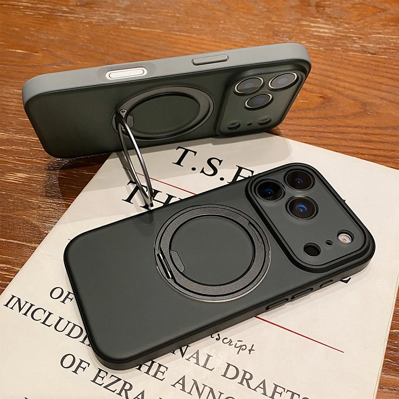 Магнитный полупрозрачный защитный чехол для объектива камеры для iPhone 17 17Pro Max 16Pro 15 360, вращающаяся подставка, чехол для ПК с беспроводной зарядкой
Магнитный полупрозрачный защитный чехол для объектива камеры для iPhone 17 17Pro Max 16Pro 15 360, вращающаяся подставка, чехол для ПК с беспроводной зарядкой