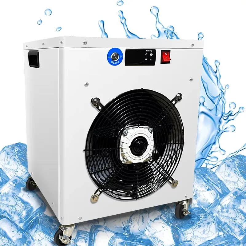 Industrial Chilling Machine 500L Build-in Water Pump Cold Plunge 1hp Ice Bath Water Chiller With Ozone WIFI Water Pipes
Industrial Chilling Machine 500L Build-in Water Pump Cold Plunge 1hp Ice Bath Water Chiller With Ozone WIFI Water Pipes