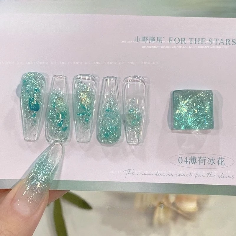 Yamano Star-Picking Opal Fine Flash Sequin Лак для ногтей Клей Весна и лето Новый материал для ногтей Клей с блестками 
Yamano Star-Picking Opal Fine Flash Sequin Лак для ногтей Клей Весна и лето Новый материал для ногтей Клей с блестками