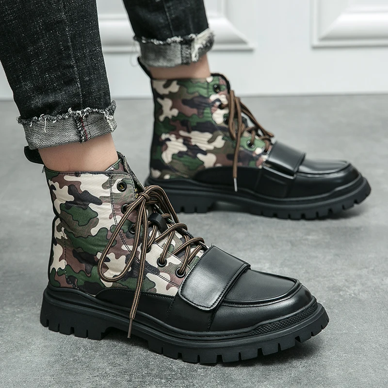 Man Classical Retro Leather Tooling Boots For Men Fashion Ankle Short Boot Mens Lace-up High-Top Shoes
Man Classical Retro Leather Tooling Boots For Men Fashion Ankle Short Boot Mens Lace-up High-Top Shoes