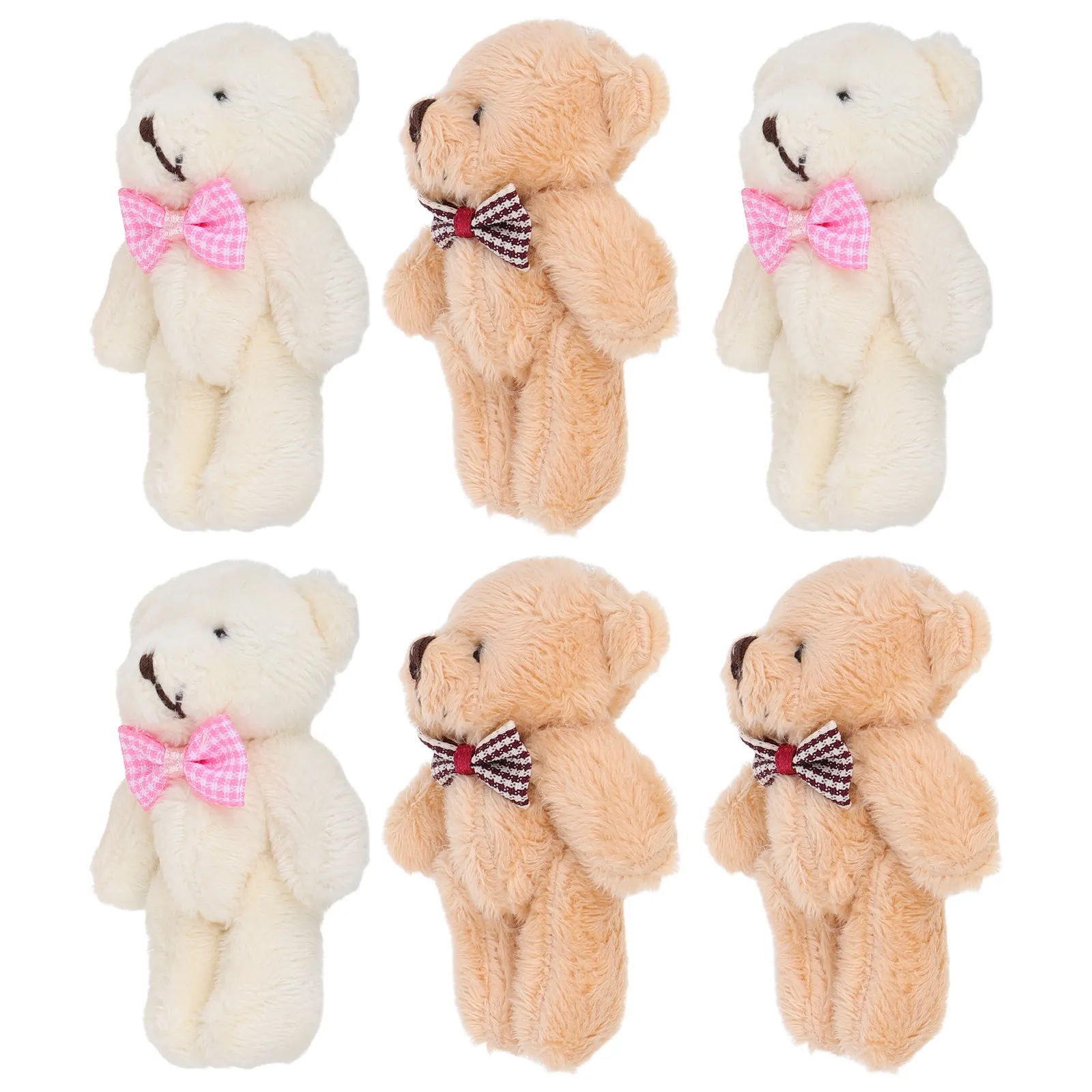 10Pcs 8Cm Mini Bear Keychain Decor Versatile Portable Hanging Charm for Keys Bags Cars Desk Home Stylish Cute Stuffed Animal
10Pcs 8Cm Mini Bear Keychain Decor Versatile Portable Hanging Charm for Keys Bags Cars Desk Home Stylish Cute Stuffed Animal