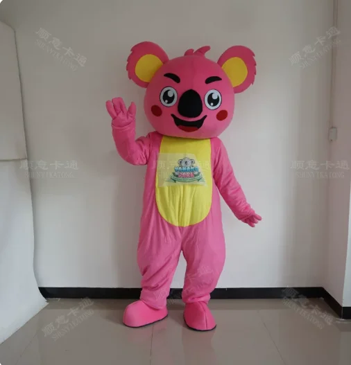 New Adult Halloween Christmas Cute Pink Koala Mascotte Fancy Dress Cartoon Mascot Costume Plush Fancy Dress Mascot Costume
New Adult Halloween Christmas Cute Pink Koala Mascotte Fancy Dress Cartoon Mascot Costume Plush Fancy Dress Mascot Costume