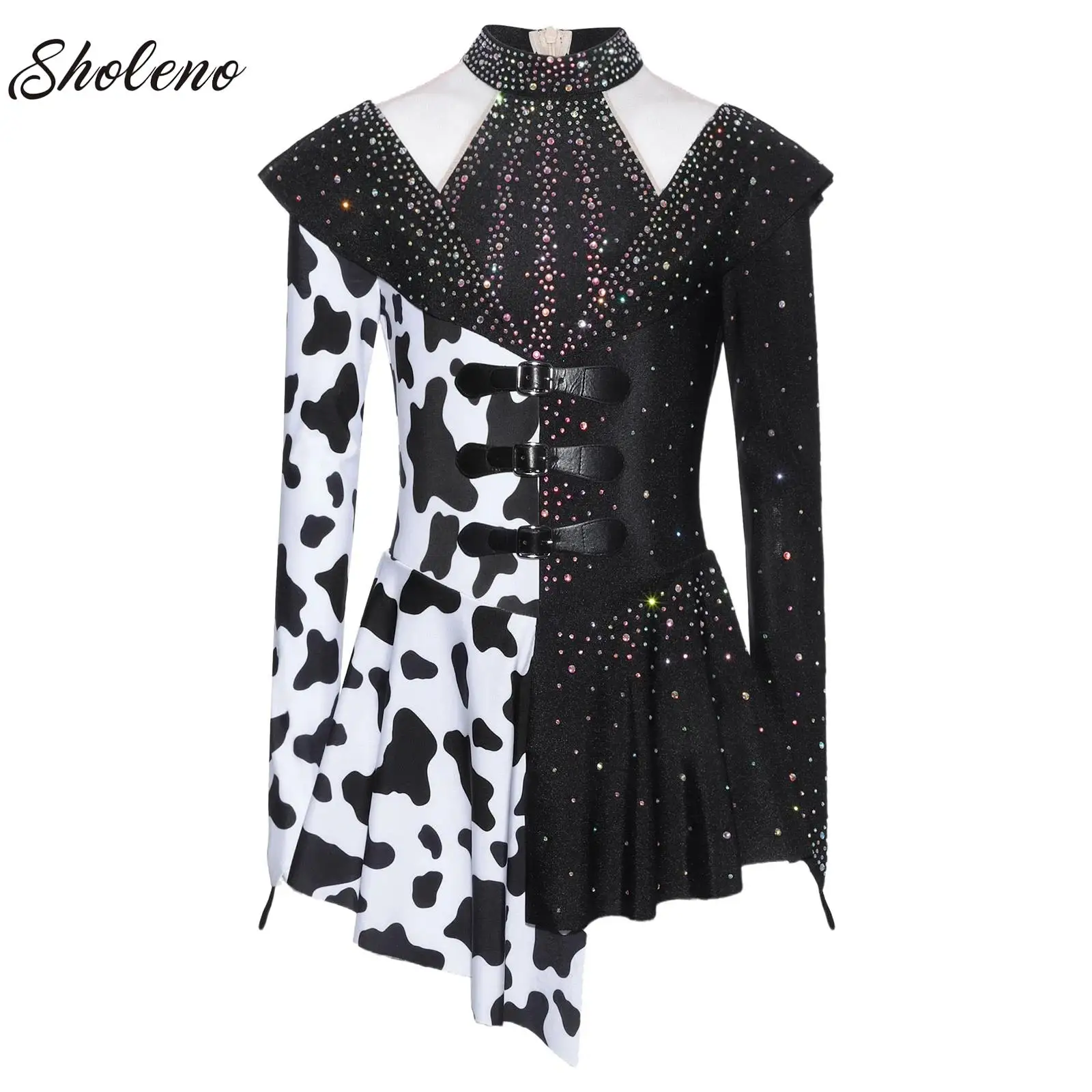 Kid Girl Cow Print Devil Western Cowboy Cosplay Costume Halloween Costumes for Children Vestido Role Play Clothing Party Uniform
Kid Girl Cow Print Devil Western Cowboy Cosplay Costume Halloween Costumes for Children Vestido Role Play Clothing Party Uniform