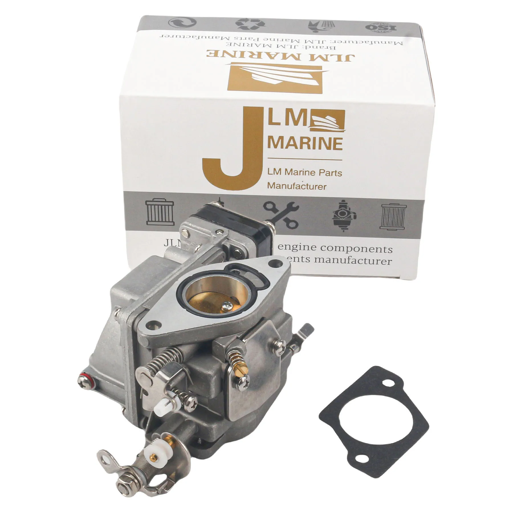 JLM Marine Outboard Carburetor Carb for Mercury Mariner 2 Stroke 9.9HP 15HP 18HP 3303-803687A1 803687A1 8M0065489 895110A18
JLM Marine Outboard Carburetor Carb for Mercury Mariner 2 Stroke 9.9HP 15HP 18HP 3303-803687A1 803687A1 8M0065489 895110A18