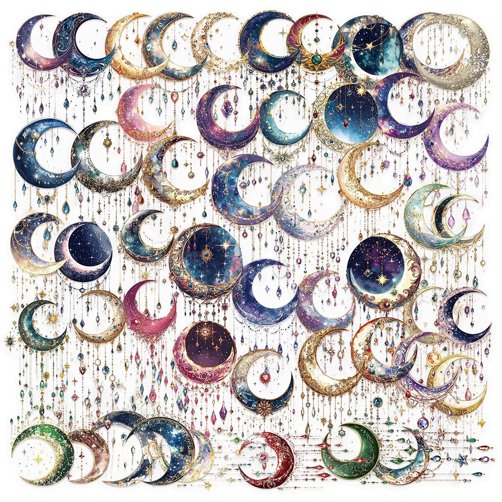 10/30/50pcs Transparent PET Dreamy Galaxy Moon Stickers Retro Aestheric Decals DIY Suitcase Water Bottle Phone Sticker Kids Toy
10/30/50pcs Transparent PET Dreamy Galaxy Moon Stickers Retro Aestheric Decals DIY Suitcase Water Bottle Phone Sticker Kids Toy