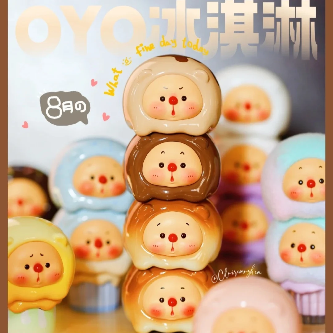 OYO Bear Ice Cream Series Mini Blind Box Action Figures Trendy Toys Desktop Ornament Collection Model Doll Birthday Gifts
OYO Bear Ice Cream Series Mini Blind Box Action Figures Trendy Toys Desktop Ornament Collection Model Doll Birthday Gifts