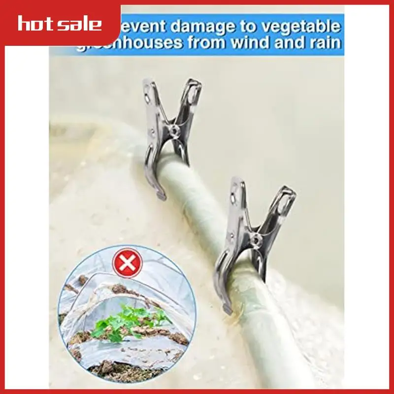 Garden Clips, Greenhouse Clips For Shade Cloth Or Plant Covering Netting, Clothes Drying Clips And Windproof Clips Easy To Use
Garden Clips, Greenhouse Clips For Shade Cloth Or Plant Covering Netting, Clothes Drying Clips And Windproof Clips Easy To Use