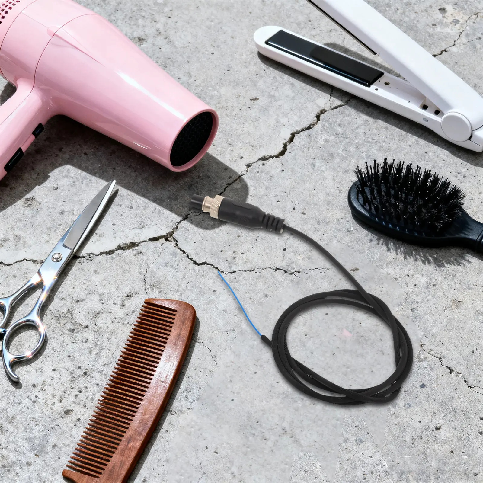 Thermocouple Temperature Sensor Wire for Perm Machines with Aviation Connector Flexible High-Sensitivity Probe Real-Time Hair
Thermocouple Temperature Sensor Wire for Perm Machines with Aviation Connector Flexible High-Sensitivity Probe Real-Time Hair