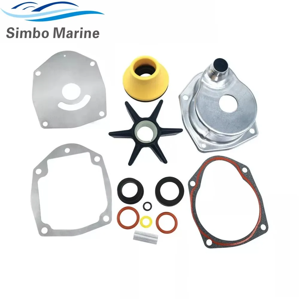 Water Pump Impeller Kit For Mercury Mariner Mercruiser Drives Alpha I Gen II 40-350 HP 817275T4 817275A5 817275Q05 18-3147
Water Pump Impeller Kit For Mercury Mariner Mercruiser Drives Alpha I Gen II 40-350 HP 817275T4 817275A5 817275Q05 18-3147
