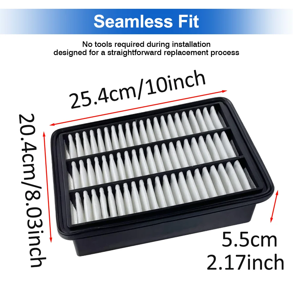 1 Pc For MAZDA 6 2.5L Turbo 2018-2021 Car Engine Air Filter WAF5272 WA9790 SH01-13-3A0A PY8W-13-3A0 Replacement Accessories
1 Pc For MAZDA 6 2.5L Turbo 2018-2021 Car Engine Air Filter WAF5272 WA9790 SH01-13-3A0A PY8W-13-3A0 Replacement Accessories