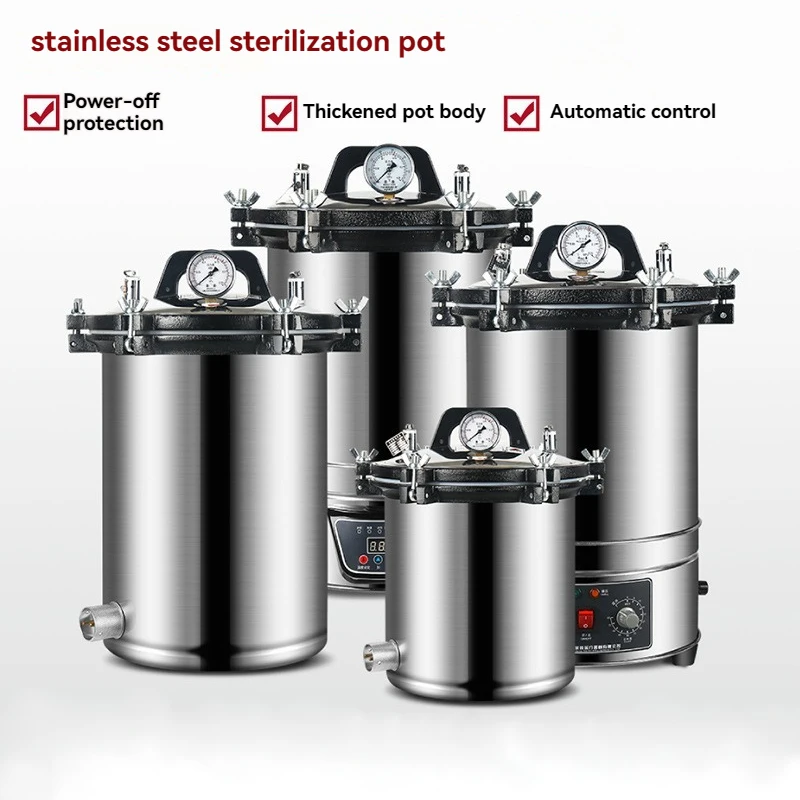 High Pressure Steam Sterilization Pot, Portable Medical Disinfection Pot, Pressure Pot, High Temperature Sterilization Pot
High Pressure Steam Sterilization Pot, Portable Medical Disinfection Pot, Pressure Pot, High Temperature Sterilization Pot