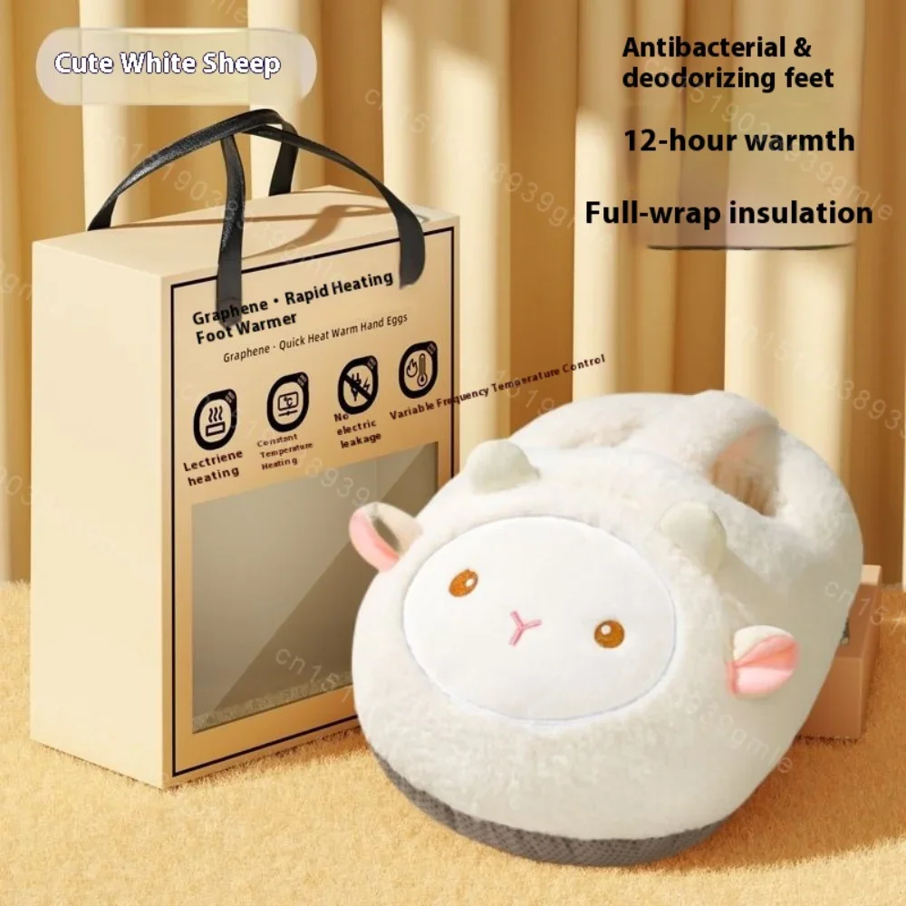 Foot Warmer Charging Heating Winter Warm Shoes Hot Water Bag Usb Charging Christmas Gift Soft Plush Cotton Cartoon Keep Warm 12H
Foot Warmer Charging Heating Winter Warm Shoes Hot Water Bag Usb Charging Christmas Gift Soft Plush Cotton Cartoon Keep Warm 12H