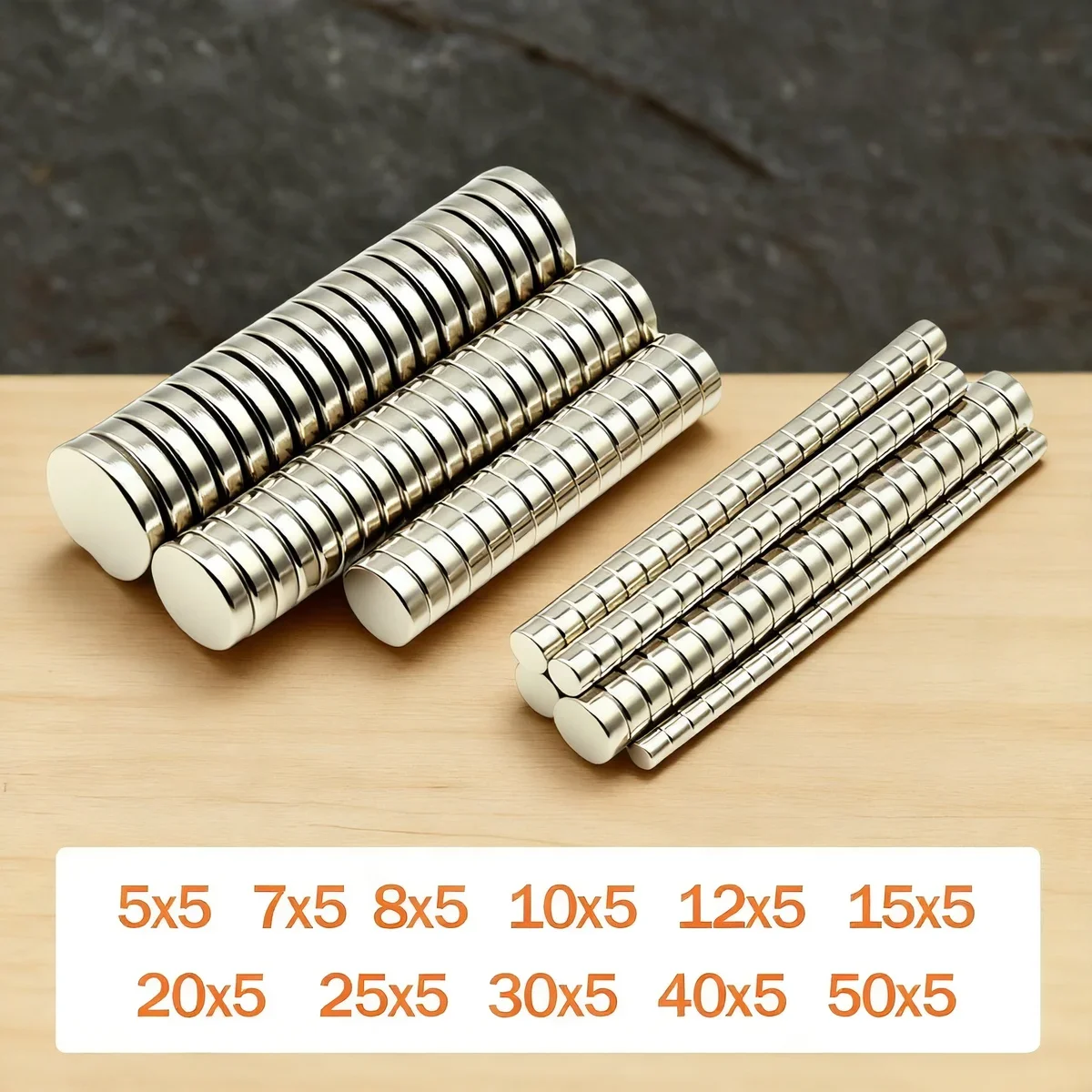Super Strong Neodymium Magnet N35 Round Magnetic NdFeB Powerful Magnet imanes Refrigerator Magnets 7/8/10/12/15/20/25X5MM
Super Strong Neodymium Magnet N35 Round Magnetic NdFeB Powerful Magnet imanes Refrigerator Magnets 7/8/10/12/15/20/25X5MM