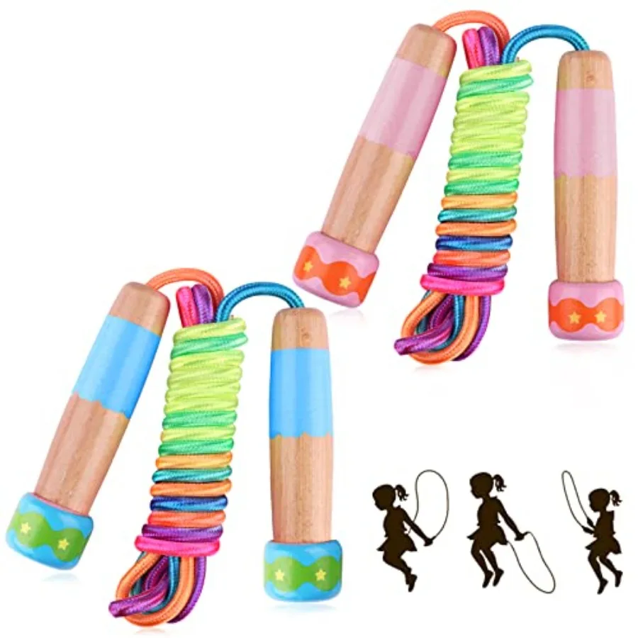 Jump Rope for,Adjustable Skipping Rope, Jump Ropes with Wooden Handle for Girls Boys, Weighted Jumping Ropes for Fitness Workou
Jump Rope for,Adjustable Skipping Rope, Jump Ropes with Wooden Handle for Girls Boys, Weighted Jumping Ropes for Fitness Workou
