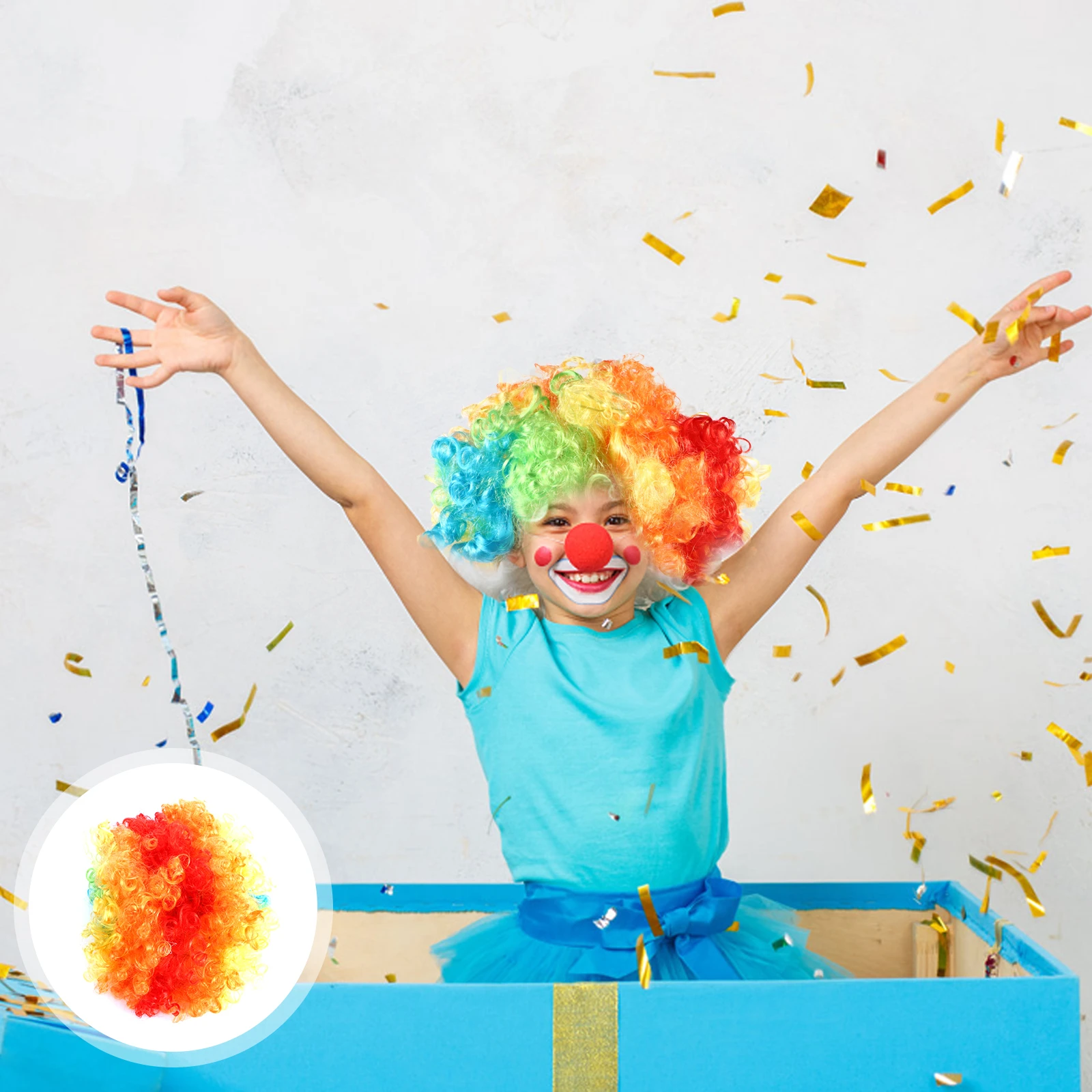 Clown Headgear Costume Prop Lightweight Comfortable Polyester Adult Halloween Party Supplies Accessories Stage Decorations 
Clown Headgear Costume Prop Lightweight Comfortable Polyester Adult Halloween Party Supplies Accessories Stage Decorations