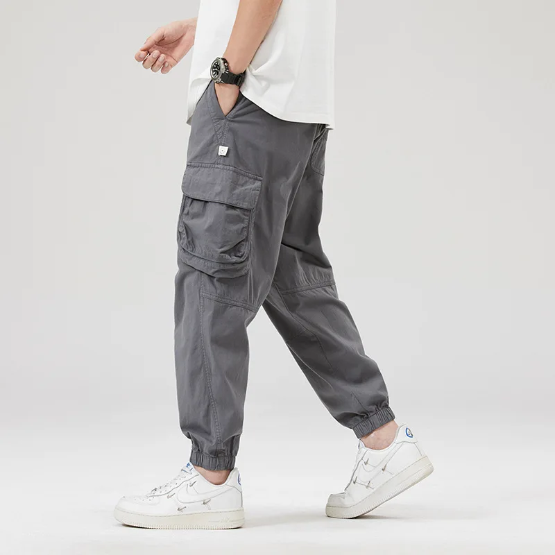 Spring and summer new American retro overalls Japanese fashion trend all men's loose casual pants
Spring and summer new American retro overalls Japanese fashion trend all men's loose casual pants