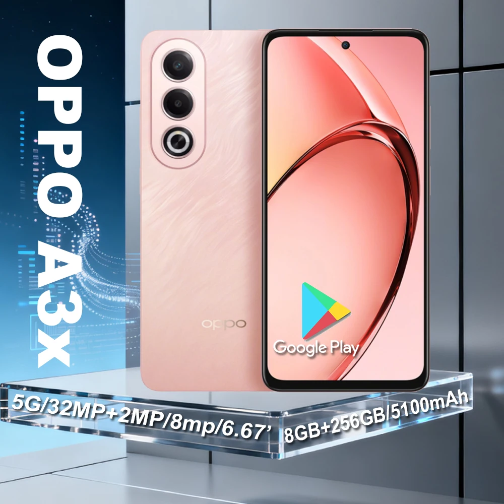 OPPO A3X original smart phone 5100mah battery capacity/45W fast charging/USB Type-C charging interface/-8GB+256GB large memory
OPPO A3X original smart phone 5100mah battery capacity/45W fast charging/USB Type-C charging interface/-8GB+256GB large memory