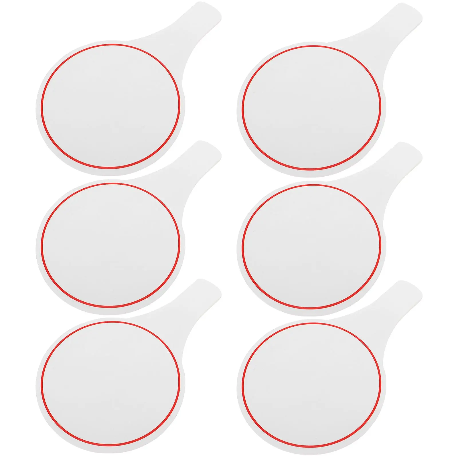 6 Pcs Scoreboard Whiteboard Small Boards Dedicated Handheld Foam Erasable Paddles Dry Erase Student
6 Pcs Scoreboard Whiteboard Small Boards Dedicated Handheld Foam Erasable Paddles Dry Erase Student